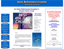 Tablet Screenshot of early-retirement-investor.com